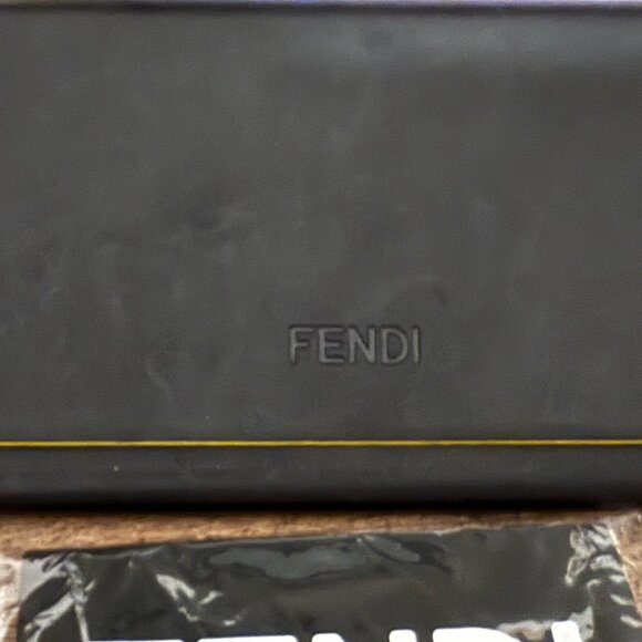 Fendi Sunglasses Black and Gold